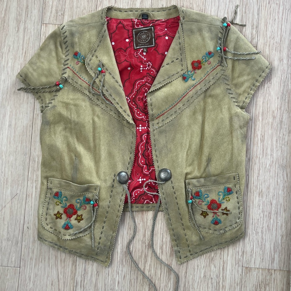 Double D Ranch Vest size Large